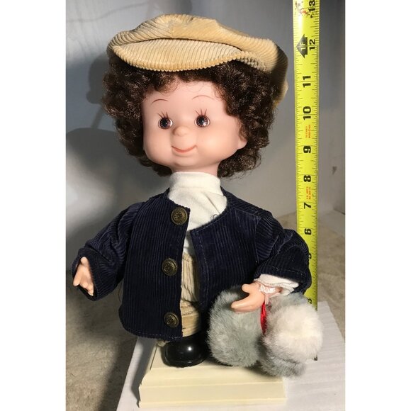 Vintage Santas Best Undercover Kid Doll Corduroy Outfit  Stuffed Animal 12” READ - Picture 10 of 10